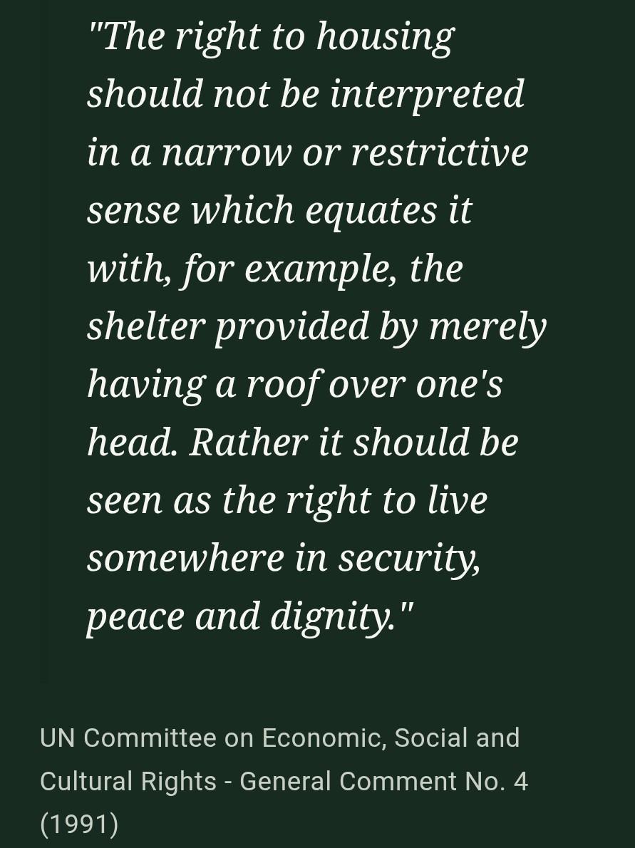 UN CESCR General Comment No. 4