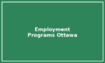 Employment & Job Programs – Ottawa