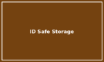 ID Safe Storage – Ottawa