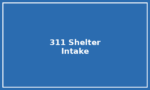 City of Ottawa 311 – Shelter Intake