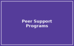 Peer Support Programs – Ottawa