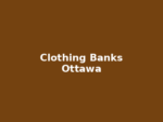 Clothing Banks & Free Clothing – Ottawa
