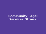 Community Legal Services of Ottawa