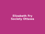 Elizabeth Fry Society of Ottawa
