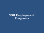 YSB Employment Programs