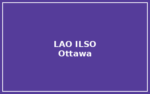 Legal Aid Ontario – Integrated Legal Services Office (ILSO) Legal Aid Ontario – Integrated Legal Services Office (ILSO)