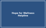 Hope for Wellness Helpline