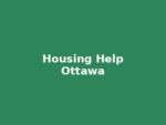 Housing Help – Ottawa