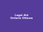 Legal Aid Ontario – Ottawa District Office