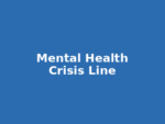 Mental Health Crisis Line (Champlain) Mental Health Crisis Line (Champlain)