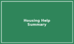 Housing Help Centres – Ottawa Summary
