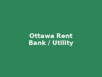 Ottawa Rent Bank / Utility Assistance