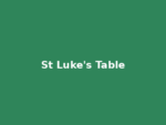St Luke’s Table (Belong Ottawa)