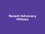 Tenant Advocacy & Rights – Ottawa